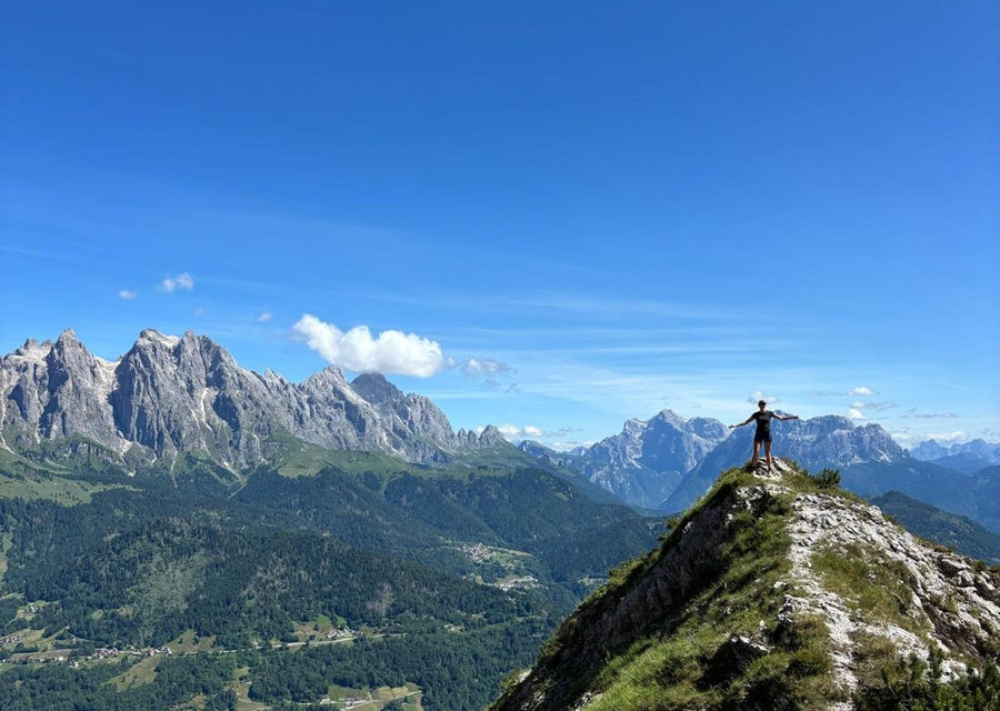 Hiking in the Dolomites