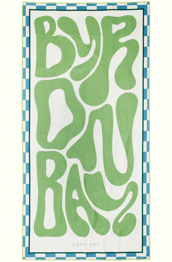 Byron Bay Pastel Sand-Free Quick-Dry Beach Towel– Lost Sol